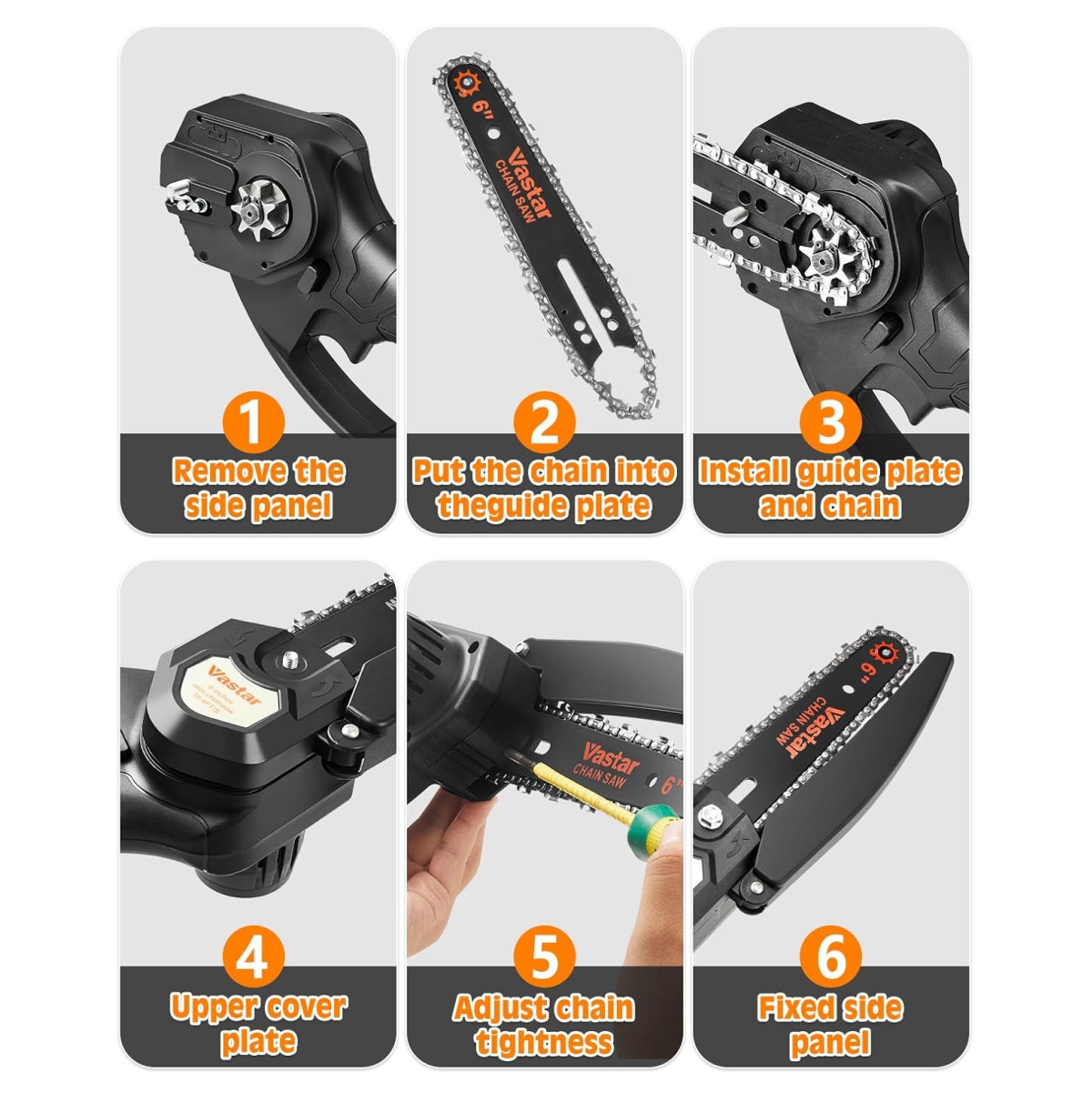 Miniatura 3 de Cadena Repuesto 6 Pulgadas sierra